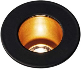 SLV No. 1000917 Horn MINI LED Deckeneinbauleuchte schwarz gold 3000K 12°