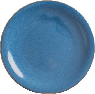 Teller flach 21,5 cm Homestyle Atlantic Blue Kahla Frühstücksteller - Mikrowelle geeignet, Spülmaschinenfest