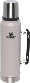 Stanley Classic Legendary Thermosflasche Edelstahl 1L - Thermos Hält 24 Stunden Heiß oder Kalt - Edelstahl Thermoskanne - BPA-Frei - Spülmaschinenfest - Ash