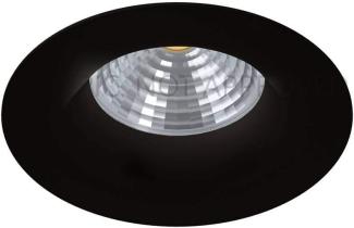 Eglo 98607 Hochvolt LED Einbauleuchte SALICETO schwarz 2700K rund Ø8,8cm H:4,2cm dimmbar