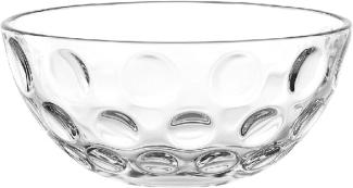 LEONARDO 66334 Cucina Optic Schale, Glas, Ø 10 cm, H 4,6 cm, spülmaschinengeeignet, 100 ml Nutzinhalt, klar