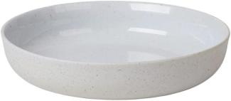 Blomus Tiefer Teller SABLO, Speiseteller, Suppenteller, Keramik, grau, 18. 5 cm, 64108