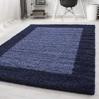 Shaggy Teppich LIFE NAVY 120 X 170cm Rechteck