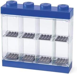 LEGO Vitrine 8 Minifiguren 18 x 19 cm Polypropylen blau