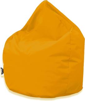 PATCH HOME Patchhome Sitzsack Tropfenform - Gelb für In & Outdoor XL 300 Liter - mit Styropor Füllung in 25 versch. Farben und 3 Größen