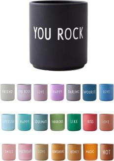 Design Letters Becher Favourite Cup You Rock 10101002BKYOUROCK
