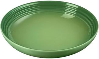 Suppenteller 22 cm Poterie Bamboo Green Le Creuset Suppenteller, Handpflege