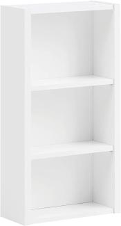 Schildmeyer Trient Regal 147496, Holzwerkstoff, weiß matt, 38 x 17 x 70,7 cm