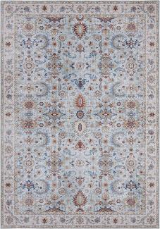 Vintage Teppich Vivana Hielblau - 200x290x0,5cm
