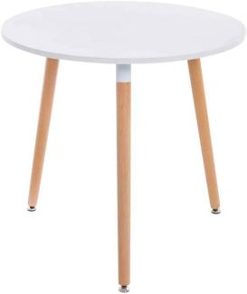 Tisch Ansgar natura (Farbe: weiß)