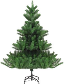 vidaXL Künstlicher Weihnachtsbaum Nordmanntanne Grün 180 cm