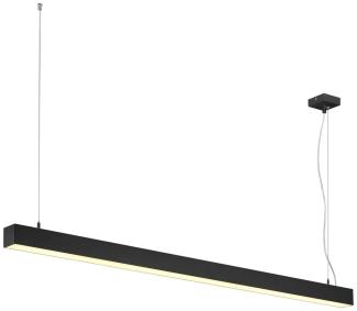 SLV No. 1001309 Q-LINE DALI SINGLE LED Pendelleuchte dimmbar 1500mm schwarz