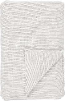 Marc O Polo Strick Plaid Nordic Knit off white | Plaid 130x170 cm