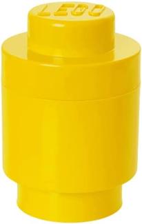 Lego 'Storage Brick 1' Aufbewahrungsbox gelb rund