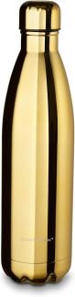 Echtwerk EW-VF-1815 Trink-/Isolierflasche aus Edelstahl „Shiny“ 750ml Gold