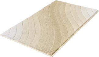 Kleine Wolke Badteppich Tender, Sandbeige 60x100 cm beige, 4004478292918