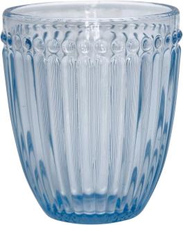 Greengate Alice Glass Water pale blue 9 cm