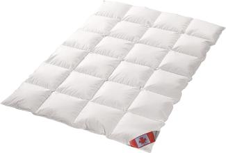 Angebot Set Canada Ganzjahresdecke 100% Daune 135x200 cm C3 und Basic Kissen 80x80 cm