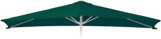 Ersatz-Bezug für Sonnenschirm N23, Sonnenschirmbezug Ersatzbezug, 2x3m rechteckig Stoff/Textil 4,5kg UV 50+ ~ grün