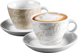 Ritzenhoff & Breker CORNELLO Cappuccino Set creme 4-teilig