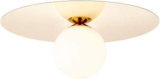 Brilliant Leuchten No. 76210-16 Wand- & Deckenleuchte Zondra gold