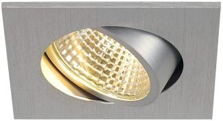 SLV Leuchte 1003064 NEW TRIA 68 I CS LED Deckeneinbauleuchte alu eckig 2700K 38°