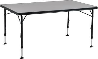 Crespo 1151420 CR ap-274 Tisch, Aluminium, schwarz, 150 x 90 cm