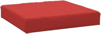Palettenkissen Rot 60x60x8 cm Oxford-Gewebe