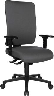 Topstar Open X (P) ergonomischer Bürostuhl, Schreibtischstuhl, Stoffbezug, hellgrau