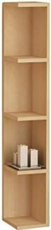 VCM Regal Honsa-Stand (BHT 15x97x17 cm) BHT 15x97x17 cm beige Regal Standregal Bücherregal Schuhregal