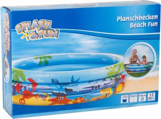 Splash & Fun Planschbecken Beach 140 cm