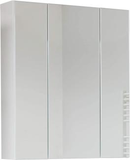 Badezimmer Spiegelschrank Monte in weiß 60 x 74 cm