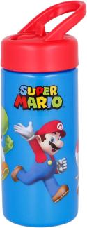 Super Mario Luigi Yoshi Sipper Flasche tropfensichere Trinkflasche 410 ml