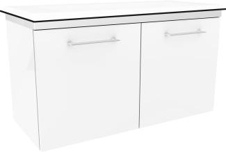 Fackelmann LIMA Waschtischunterschrank 80 cm, Weiß