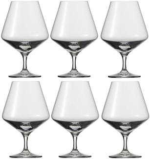 Schott Zwiesel Serie Pure 6-teiliges Cognacglas Set, Kristallglas [113756]