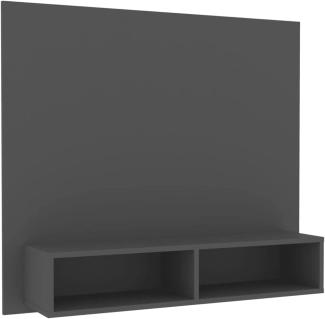 TV-Wandschrank Grau 102x23,5x90 cm Holzwerkstoff