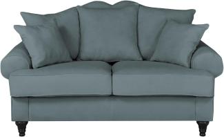 Sofa 2-Sitzer Adelina in grau 170 cm
