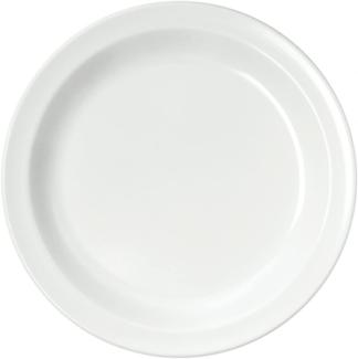 Waca Melamin Kuchenteller, 19, 5 cm Ø, weiß