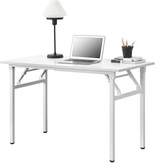 neu.haus Schreibtisch 'Alta' 120x60cm klappbar Weiß/Weiß