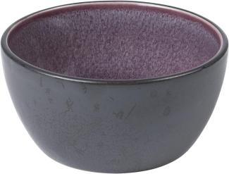 Bitz Bowl matt black / shiny lilac 10 cm