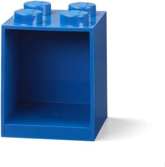 Room Copenhagen LEGO Wandregal, 4 Noppen, blau