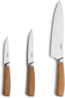 Messer-Serie Wood - Messer-Set 3tlg. Wood
