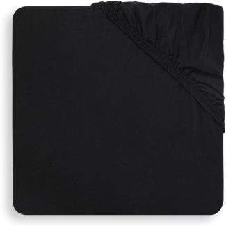 Jollein Spannbettlaken Jersey 60 x 120 cm Schwarz