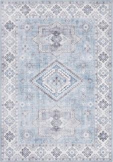 Vintage Teppich Gratia Briliantblau - 80x150x0,5cm