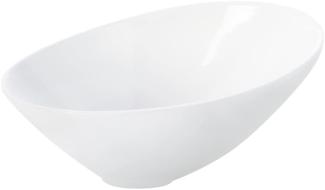 ASA Selection Vongole Schale Asymmetrisch, Schüssel, Keramik, Weiß, L 22. 5 cm, 91052005