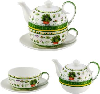 Tea for One Brillantporzellan: Luxuriöser Teegenuss für anspruchsvolle Genießer Kräuter