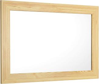 90. 90-91 Spiegel Wandspiegel Garderobenspiegel Holz Rahmen 59x89 cm eckig Holzspiegel
