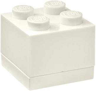 Lego 'Storage Brick' 4 Noppen 4,6 x 4,3 cm Polypropylen weiß