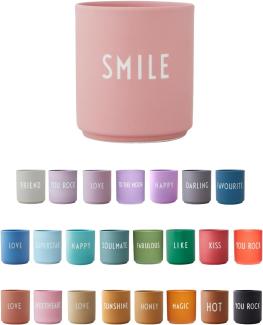 Design Letters Becher Favourite Cup Smile Rose 10101002ROSESMILE