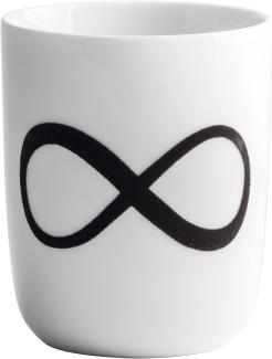 Becher 0,35 l touch! Pronto Statement Mugs touch! Schwarz Infinity Kahla Becher - Mikrowelle geeignet, Spülmaschinenfest